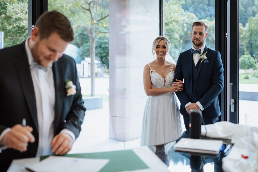 Hochzeitsfotograf in Hirsau Kursaal Bad Liebenzell