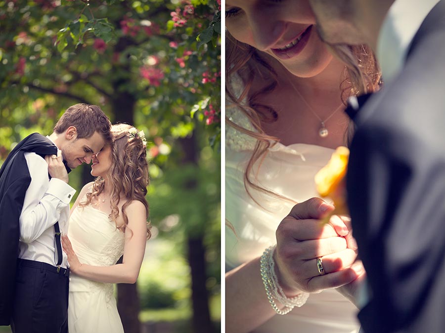 Hochzeitsfotograf Herrenberg, im Park des Erholungsheims in Gültstein