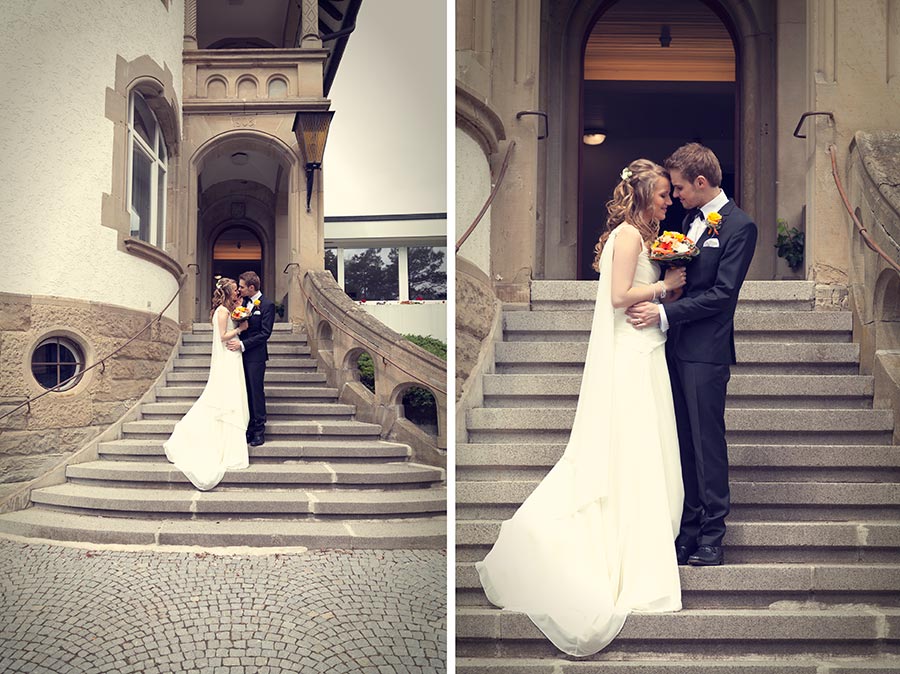 Hochzeitsfotograf Herrenberg, im Park des Erholungsheims in Gültstein