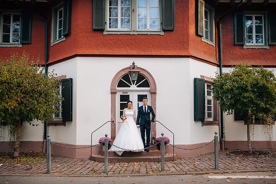 Hochzeitsreportage in Pforzheim Seehaus und Kräutergarten