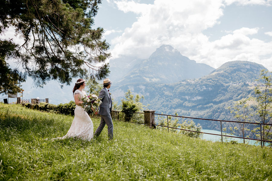 Hochzeitsreportage in Vierwaldstaettersee Zuerich After-Wedding