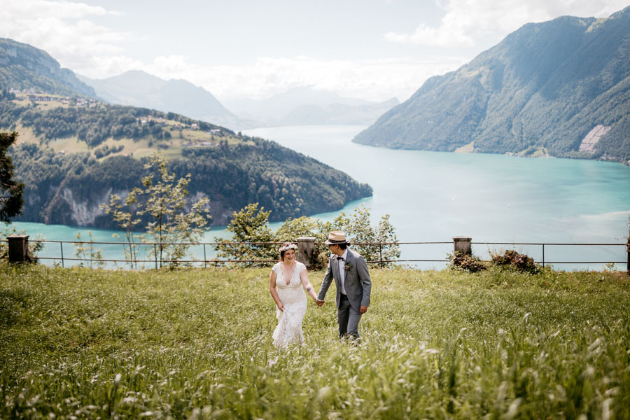 Hochzeitsreportage in Vierwaldstaettersee Zuerich After-Wedding