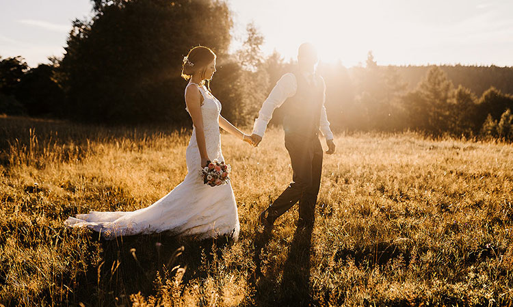 Brautpaar Shooting in Schloss Solitude